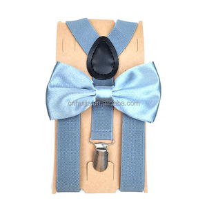 <span class=keywords><strong>Bretelle</strong></span> elastiche personalizzate <span class=keywords><strong>con</strong></span> bandiera americana e papillon per uomo - Product Image 2
