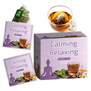 Thé aux herbes biologique 100% naturel à la menthe poivrée et à la <span class=keywords><strong>camomille</strong></span> pour le bien-être digestif et le soulagement du stress, marque privée OEM - Product Image 1