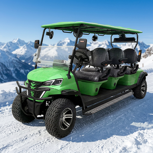 Voiturette de golf électrique à trois rangées, personnalisée, pour hôtels, complexes hôteliers, véhicules électriques/voitures de golf électriques/voitures de tourisme - Product Image 1