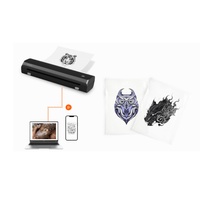 Imprimante thermique miniature AIYIN pour tatouages temporaires, format A4 portable, sans encre, pour photos, en stock