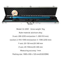 Autoke Karjoys KJ-2D01 Kit de réparation de carrosserie en aluminium Système de mesure 2D Machine à cadre Règle de mesure de tôle 5kg Garantie 12 mois