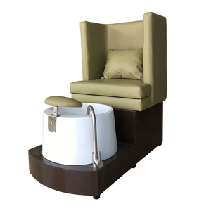 Sillón de Pedicura Eléctrico Reclinable de Lujo Moderno Kisen Furniture, Resistente a la Acetona, con Masaje, para Salón de Belleza y Spa - Product Image 1