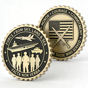 Moneda Conmemorativa de Oro y Plata con Diseño de Logotipo del Fabricante, Moneda de Recuerdo con Impresión UV 3D, Moneda de Desafío de Metal Fundido a Presión de Aleación de Zinc Personalizada - Product Image 6