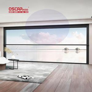 Puerta corredera de aluminio Ventanas Mosquitera de doble acristalamiento Diseño de 3 pistas Casa Oficina Villa Levantar la ventana - Product Image 2