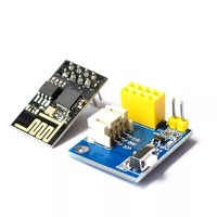 Controlador de luz LED RGB ESP-01 ESP8266 ESP01, Adpater WIFI, módulo IDE WS2812 WS2812B 5050, 16 Bits, anillo de luz artesanal