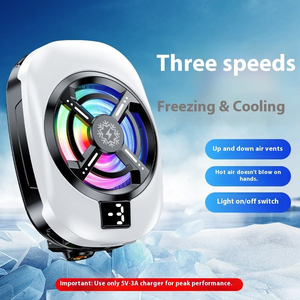 Raffreddatore per telefono a semiconduttore TL16 - Potente raffreddamento a congelamento, display digitale, supporto fissabile, <span class=keywords><strong>materiale</strong></span> ABS, leggero 70g per il gaming - Product Image 5