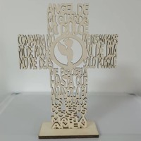 Centres de table en bois pour baptêmes, décorations religieuses catholiques, Pâques, communion, baby shower, mariage – Vente directe usine