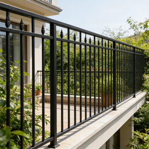 Clôture en acier galvanisé résistant à la rouille avec sommet à pointes pour clôture extérieure, <span class=keywords><strong>sécurité</strong></span> industrielle, périmètre <span class=keywords><strong>de</strong></span> jardin, <span class=keywords><strong>barrière</strong></span> <span class=keywords><strong>de</strong></span> <span class=keywords><strong>sécurité</strong></span> - Product Image 3