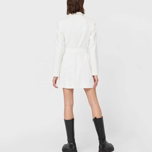 Vestido elegante a la moda para mujer, <span class=keywords><strong>traje</strong></span> de manga larga con banda en la cintura, ropa de oficina ajustada, hermosos vestidos para mujer 2021 - Product Image 5