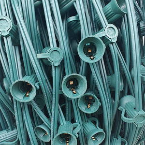 Chất Lượng Hàng Đầu Ngoài Trời C7 Ánh Sáng Giáng Sinh 1000 'C7 Thương Mại Ánh Sáng Spool 12 ''SPT-2 Màu Xanh Lá Cây Dây - Product Image 4