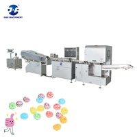 Ligne de production de bonbons durs entièrement automatique, machines de formage de bonbons fourrés à la confiture, fournisseur de confiserie