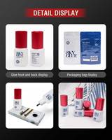 Colle à cils liquide professionnelle 1S Dry Sky S+ pour extensions, haute humidité, marque privée, vente en gros Corée