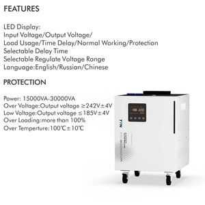 <span class=keywords><strong>Stabilisateur</strong></span>/régulateur <span class=keywords><strong>de</strong></span> <span class=keywords><strong>tension</strong></span> automatique monophasé Triac 220V 1000VA <span class=keywords><strong>5000VA</strong></span> 10KVA pour réfrigérateur, <span class=keywords><strong>prix</strong></span> d'usine - Product Image 3