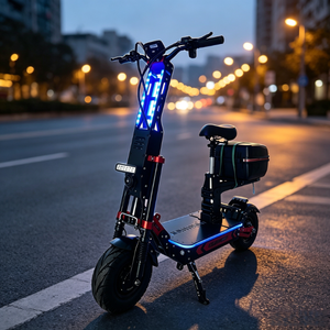13/14 Inch Dual Motor NFC Start App Setting Scooter <b>72v</b> 30-100ah <b>Battery</b> 100 Miles 150 Miles Long Range Adult Electric Scooter - Product Image 1