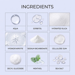 Pasta Dental Blanqueadora con Bicarbonato de Sodio y Sal Marina, Pasta Dental Limpiadora para un Aliento Fresco, 100g, Cuidado Bucal Diario - Product Image 4