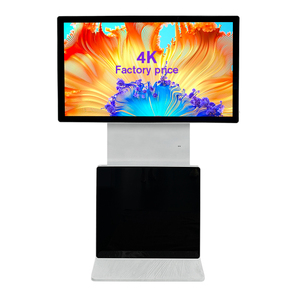 Boden stehender taktiler Totem-Rotations-Touchscreen-Kiosk rotierend - Product Image 2