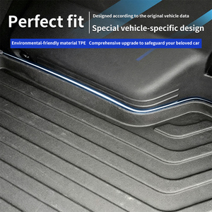 Tapete para Maletero de Coche, Resistente al Agua, Material TPE Duradero, para Chevrolet <span class=keywords><strong>Monza</strong></span> 2019-2025, Diseño ODM - Product Image 4