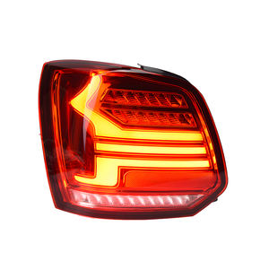 ไฟท้ายรถยนต์, สำหรับ Volkswagen POLO 2011-<span class=keywords><strong>2018</strong></span> LED ด้านหลังอัตโนมัติอัพเกรดไฟท้ายกระพริบแบบไดนามิกอุปกรณ์เสริม - Product Image 1