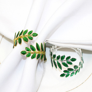 Accessori da tavolo oro portatovaglioli oro <span class=keywords><strong>fiore</strong></span> portatovagliolo decorazione per matrimonio matrimonio evento - Product Image 5