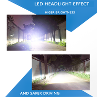 Faros LED de Alta Luminosidad 260W 60000 Lúmenes H7 H11 Bombillas para Coche 9005 9006 H1 Canbus Luces H4 para Automóvil