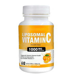 C vitamini 1000mg 60 tabletler kollajen cilt vitaminleri Multivitamin tabletler C vitamini çiğneme tabletler yetişkinler için - Product Image 1