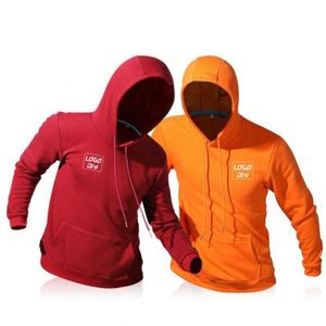 Sudaderas con Capucha Casuales para Hombre, de Algodón Suave con Forro Polar, Diseño Sólido, Otoño, Suministro ODM - Product Image 1