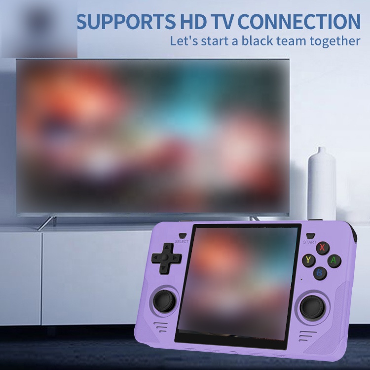 2024 Powkiddy RGB30 - Retro Game Player with 4.0 Inch IPS Screen