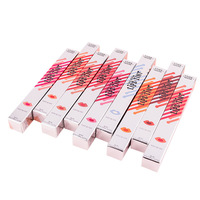 Boîte Cadeau Universelle Personnalisée pour Rouge à Lèvres, Impression Sérigraphique Or/Argent sur Carton pour Baume à Lèvres, Gloss, Cosmétiques et Produits de Beauté