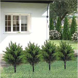 Hojas Artificiales de Aspecto Real, Flores de Juniper <span class=keywords><strong>para</strong></span> Pared, Hojas Artificiales de Alta Gama <span class=keywords><strong>para</strong></span> Eventos Especiales, Hojas de Enredadera Artificiales - Product Image 5