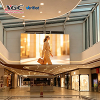Layar LED Tetap Dalam Ruangan P1.538 Full Color HD 4K HDR10 Video Wall Tanpa Sambungan untuk Pusat Perbelanjaan, Signage Digital LED untuk Periklanan
