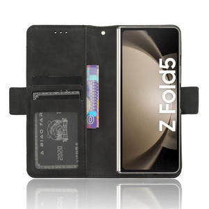 Étui de téléphone à anneau pliant en cuir à rabat pour Samsung Galaxy <span class=keywords><strong>Z</strong></span> <span class=keywords><strong>Fold</strong></span> 5 <span class=keywords><strong>Z</strong></span> <span class=keywords><strong>Fold</strong></span> <span class=keywords><strong>4</strong></span> <span class=keywords><strong>Z</strong></span> <span class=keywords><strong>Fold</strong></span> 3 <span class=keywords><strong>avec</strong></span> étui à fente pour stylo <span class=keywords><strong>S</strong></span> - Product Image 2