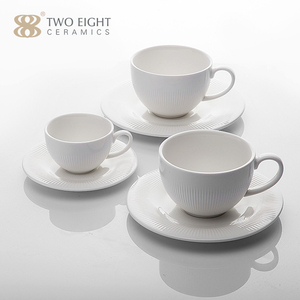 Ristorante personalizzato bianco porcellana tazza di <span class=keywords><strong>caffè</strong></span> Espresso tazza di ceramica con piattino <span class=keywords><strong>Set</strong></span> di fabbrica all'ingrosso per Logo personalizzato omaggi - Product Image 4