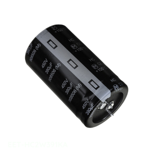 Condensateur traversant EET-HC2W391KA 390 µF en aluminium 390UF 20% 450V SNAP TH - Product Image 1