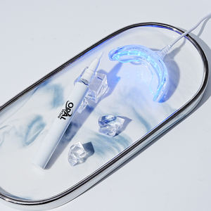 Personalizzazione Private Label uso domestico cablato denti bianchi luce Led Kit sbiancamento dentale con luce blu - Product Image 6