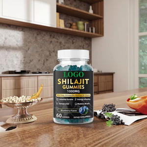 Gomitas de Shilajit Sin Azúcar para Adultos OEM/ODM, Minerales, Ácido Fúlvico |   <span class=keywords><strong>Beneficios</strong></span> Antioxidantes para la Energía, la Función Cerebral y el Apoyo Inmunológico - Product Image 2