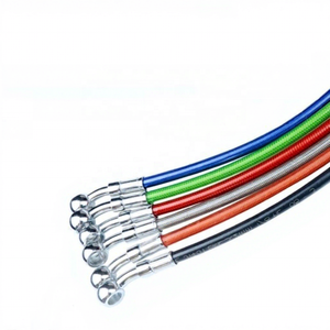 Manguera de Freno Universal Trenzada de Acero Inoxidable Z AN3, Manguera de Embrague para Honda, Yamaha, Suzuki, Bajaj Auto, AKT Motors, Italika, <span class=keywords><strong>Shineray</strong></span> - Product Image 1