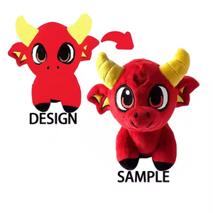 Peluche Personalizzati, Animali di Peluche Morbidi con Logo Ricamato, OEM ODM, Regalo per Bambini, Orsacchiotto - Product Image 2