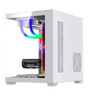LOVINGCOOL Boîtier PC de jeu tour moyenne avec alimentation ARGB Gamer PC Chassis 2025 Hot Selling Computer Pc Cases Atx Cabinet
