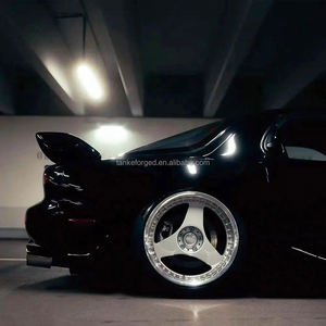 三辐定制改装18英寸4x100合金2两件式车轮抛光5x112锻造车轮，适用于宝马7大众高尔夫 - Product Image 6