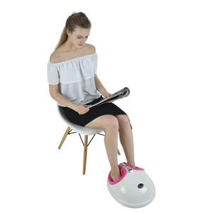 Máquina masajeadora de pies y pantorrillas Shiatsu caliente eléctrica personalizada de fábrica con función de calefacción - Product Image 2