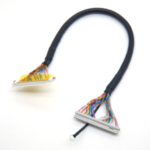 كابل إشارة LVDS من DF9-31P بخطوة 1.0 مم إلى موصل ميني دوبونت بخطوة 2.0 مم، نحاس مطلي بالقصدير، لوحدة عرض التحكم الصناعي LCD - Product Image 5