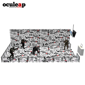 Máquina de Juegos de Realidad Virtual, Simulador de Tiro para 4 Personas, Arena de Realidad Virtual, Plataforma de Batalla Multijugador, Simulador de Movimiento Láser 12D VR - Product Image 6