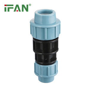 IFAN ISO 4427 HDPE phù hợp 25-110mm Màu Xanh giảm ổ cắm PP nén phù hợp - Product Image 3