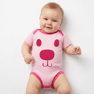 High Quality Boutique Baby Romper Cute Organic Cotton Winter Unisex Snap Button Closure Short Sleeve - Product Image 1