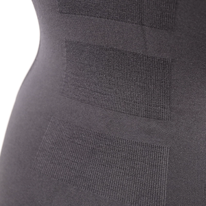 Blusas Moldeadoras Negras sin Costuras <span class=keywords><strong>para</strong></span> <span class=keywords><strong>Mujer</strong></span>, Transpirables, de Color Sólido, Top Reductor de Abdomen, Ropa Interior Cómoda <span class=keywords><strong>para</strong></span> Moldear el Cuerpo - Product Image 6