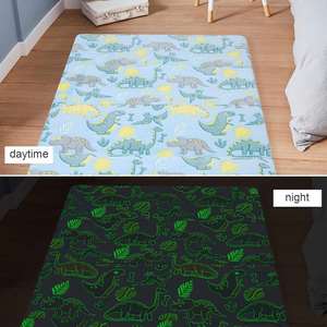 Pro Soft Flannel Foam Mats Toddler Infant Kids Crawling <b>for</b> <b>Nursery</b> <b>Rug</b> Playroom Living Room Waterproof Easy Care Non-Slip - Product Image 4