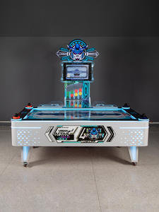 Heavy Duty Commercial Air Hockey <strong>Table</strong> with Digital Scoreboard and Pucks for Arcade Game Centers - Product Image 2
