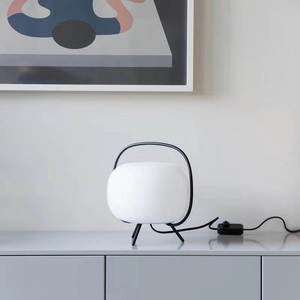 Nuevo estilo, luz de mesa LED, lado de cama decorativa, iluminación moderna para el hogar, decoración, lámparas de mesa de vidrio - Product Image 5