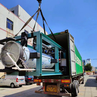 Machine à glace tubulaire à refroidissement par eau à haut rendement, production de 5 tonnes/jour, refroidissement des boissons et des brasseries