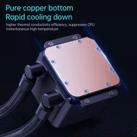 SNOWMAN nouveautés Super silencieux 360mm RGB CPU refroidisseur d'eau haute Performance aluminium liquide refroidisseur pour PC de jeu